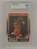 Vintage 1988-89 Fleer NBA Basketball Rookie Card RC #16 Horace Grant Bulls HOF BGS GRADED 6.5 EX-MT+