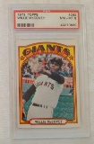 Vintage 1972 Topps Baseball Card #280 Willie McCovey Giants HOF PSA GRADED 8 NRMT MINT