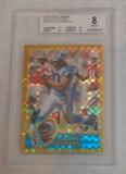 2003 Topps Chrome Gold XFractors #139 Julius Peppers Panthers 16/101 BGS GRADED 8 NRMT MINT NFL