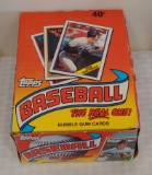 1988 Topps MLB Baseball Wax Box 36 Factory Sealed Packs Stars Rookies HOFers