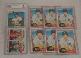 Mark Fidrych Tigers Baseball Card Lot 1980 Beckett GRADED 8 NRMT & 1981