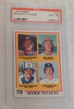 Key Vintage 1978 Topps Baseball Rookie Card RC #703 Jack Morris HOF Tigers PSA GRADED 8 NRMT