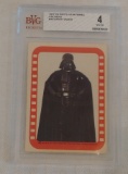 Vintage 1977 Topps Star Wars Sticker Insert Card #40 Darth Vader Beckett GRADED 4 VG-EX BVG
