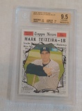 2010 Topps Heritage Baseball Card #463 SP Mark Teixeira Yankees AS BGS GRADED 9.5 GEM MINT