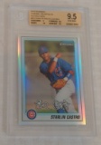 2010 Bowman Chrome Prospect Refractors Starlin Castro Rookie RC Card Cubs BGS GRADED 9.5 GEM 276/777