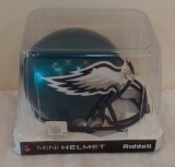 1 Brand New Philadelphia Eagles Riddell Mini Football Helmet MIB Great For Autographs NFL