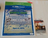 Multi Signed 7x Autographed Event Program Pernell Whitaker Ray Guy Andre Dawson Tom Matte JSA COA