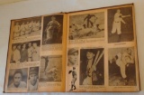 Fan Made Baseball Scrapbook Newspaper Clippings Sords Comics Photos Articles 1940s