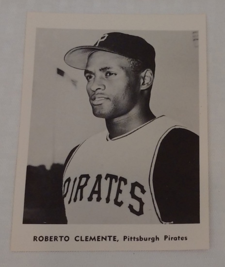 Vintage 1950s 1950s All Star Picture Pack Photo Card 5x7 Roberto Clemente Pirates HOF