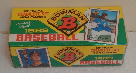 1989 Bowman Baseball Card Set Factory Sealed Griffey Jr Rookie RC