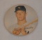 Vintage 1950s 1960s Mickey Mantle Pin Button Bat On Shoulder Stadium Premium 3'' Yankees MLB HOF