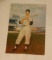 Rare Vintage 1950s Dormand Giant Postcard #111 Mickey Mantle Yankees HOF MLB Baseball
