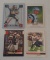 4 Tom Brady NFL 2002 Card Lot Patriots Bucs 2nd Year Pacific Exclusive Bowman Reserve Gridiron Kings