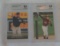 2 Derek Jeter BGS 8.5 GRADED Rookie Card Lot RC Yankees HOF 1992 Classic Four Sport 1995 Upper Deck