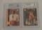 2 BGS GRADED NBA Basketball Star HOF Card Lot 1996-97 UD Ray Allen Rookie 9 & 1994 USA Wilkins MJ