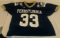 Vintage 1990s Big 33 High School Football All Star Game Used Worn Jersey #33 NFL XL Pennsylvania