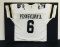 Vintage 1990s PA Big 33 Football #6 GU Game Used? Jersey Mounted Team Issue NFL Pennsylvania High