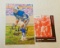 Lem Barney Lions Show Ticket Vintage Autographed Signed Goal Line Art Card NFL Football #'d COA GLAC