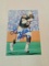 Larry Little Dolphins HBCU Vintage Autographed Signed Goal Line Art Card NFL Football #'d COA GLAC