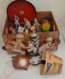 Vintage Sports Collectibles Memorabilia Box Lot #2