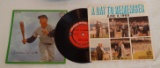 Vintage Mickey Mantle 45 RPM Record Lot 1964 Auravision Ink 1969 Day To Remember Retirement Sleeve