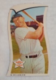 Rare Vintage 1968 Topps Posters Box Top Card Mickey Mantle Yankees Nice Condition HOF MLB Baseball