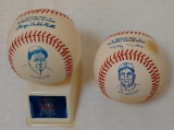 Rare Rawlings Baseball Hall Of Fame HOF Induction Baseball Lot Mickey Mantle Babe Ruth Yankees