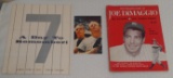 Vintage 1950 Joe DiMaggio Yankees Magazine Pin Up Book w/ Mickey Mantle Day To Remember Tri Fold