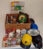 Vintage Sports Collectibles Memorabilia Box Lot #26