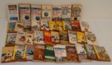 Vintage Paperback Sports Book Lot Bantham Guinness World Records Baseball 1940s 1950s 1960s 1970s