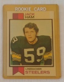 Key Vintage 1973 Topps NFL Football Rookie Card RC #115 Jack Ham Steelers HOF Penn State Solid