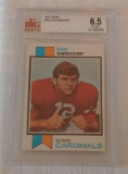 Key Vintage 1973 Topps NFL Football Rookie Card RC HOF #322 Dan Dierdorf Cardinals BVG GRADED 6.5