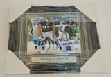 Eagles NFL Football Mychal Kendricks 8x10 Photo Snow BA COA Framed Matted Autographed Signed