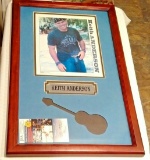 JSA COA Autographed Signed Photo Framed Matted Display Country Singer Keith Anderson Music