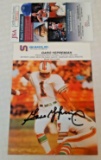 Gero Yepremian Autographed Signed JSA COA Dolphins NFL Football 1990s Promo Card 5x7