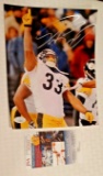 Isaac Redman Signed Autographed 8x10 Photo JSA COA NFL Football Pittsburgh Steelers