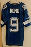 Dallas Cowboys Tony Romo #9 NFL Football Jersey Reebok OnField Size 50 Adult Large Blue