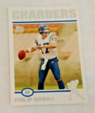 Rookie Card RC 2004 Topps NFL Football #375 Philip Rivers Chargers Base Nice NRMT