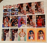 15 Rookie Card Lot 1996-97 ALLEN IVERSON Sixers Skybox Premium Topps Club NBA Basketball HOF