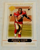2005 Topps NFL Football Rookie Card RC #418 Frank Gore Base 49ers Miami The U