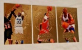 1995 Fleer Ultra Gold Medallion Insert Card Lot O'Neal Shaq Barkley Pippen NBA Basketball HOF NRMT