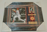 Bryce Harper Photo Jersey Card 69/149 MLB Nationals Phillies Framed Matted Cave Display MVP 16x19