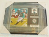 LeSean McCoy Limited Game Used Jersey Insert Card Photo Framed Matted Cave Eagles NFL 17x20