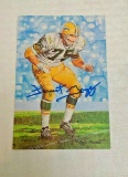 Forrest Gregg Packers Vintage Autographed Signed Goal Line Art Card NFL Football #'d COA GLAC