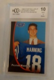Vintage 1998 Starting Lineup SLU Kenner Peyton Manning RC Beckett GRADED BCCG 10 Mint Colts HOF