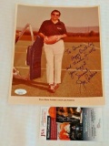 Vintage Joe Paterno Signed Autographed 8x10 Photo Penn State Team Issue 1980s JSA COA PSU Football