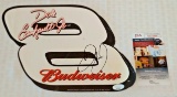 Vintage NASCAR 2000 Rookie Budweiser Autographed Signed Promo Dale Earnhardt JR 1/1 JSA COA #8