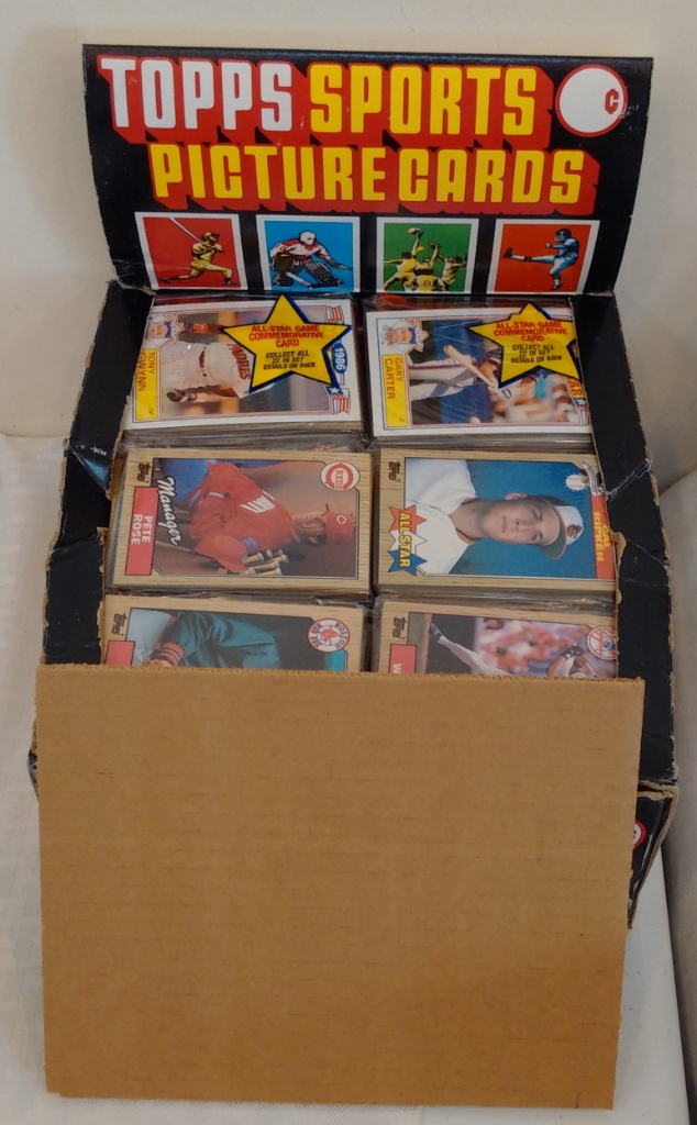 1987 Topps Baseball Rack Pack Box 24 Unopened Packs!! 