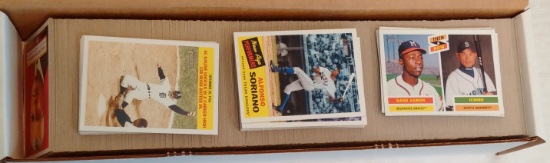 2005 Topps Heritage Complete Baseball Card Set #1-475 w/ SPs Stars Rookies RC HOF Insert Sets NRMT