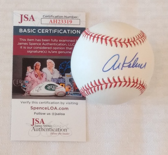 Al Kaline Autographed Signed ROMLB Baseball Tigers HOF JSA COA Ball